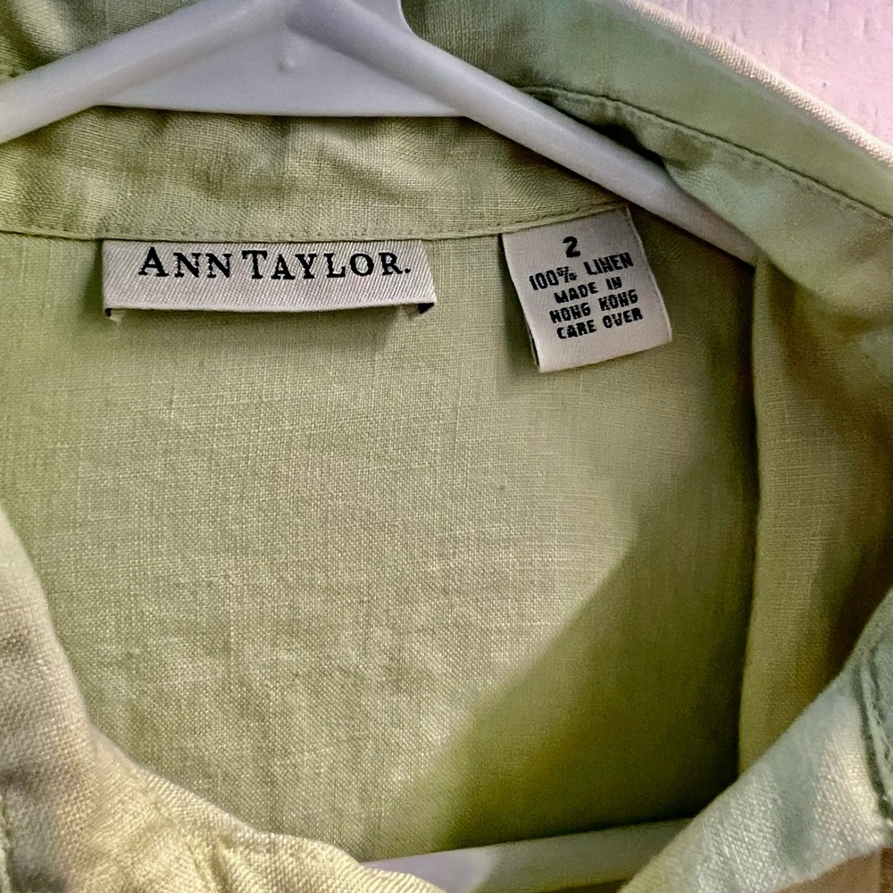 Ann Taylor Button Down - image 2